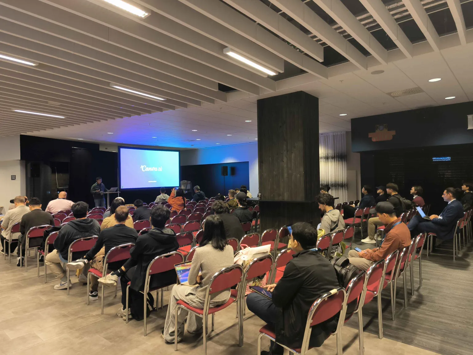 Attendees gathered for the Human-AI Co-Creation workshop at ECCV 2026